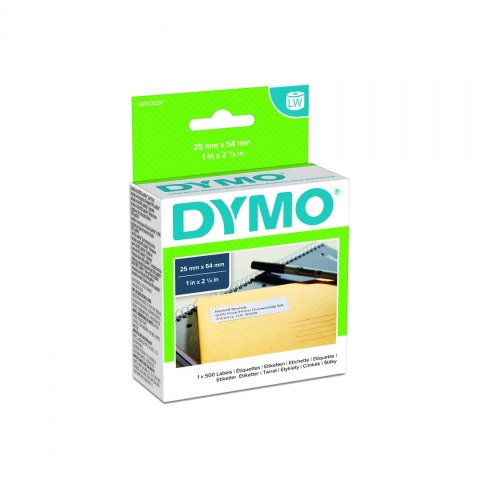 Etykieta DYMO na adres zwrotny - 25 x 54 mm, biały S0722520 Etykieta DYMO na adres zwrotny - 25 x 54 mm, biały S0722520