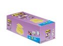 Bloczek samoprzylepny POST-IT_ Super sticky Z-Notes (R330-SSCY-VP20), 76x76mm, 16x90 kart., zółty, 4 bloczki gratis