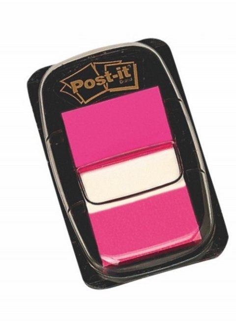 Zakładki indeksujące POST-IT 25x43,2mm neon różowe 680-21 50sztuk, 3M-70071392743 Zakładki indeksujące POST-IT 25x43,2mm neon różowe 680-21 50sztuk, 3M-70071392743