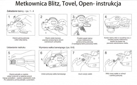 Metkownica jednorzędowa BLITZ-C8 Metkownica jednorzędowa BLITZ-C8
