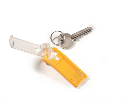 Zawieszki do kluczy KEY CLIP (6szt.) żółte DURABLE 1957-04 Zawieszki do kluczy KEY CLIP (6szt.) żółte DURABLE 1957-04