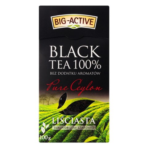 Herbata BIG-ACTIVE PURE Ceylon liściasta czarna Herbata BIG-ACTIVE PURE Ceylon liściasta czarna