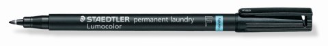 Pisak do tkanin Lumocolor laundry, F, wodoodporny, czarny, blister, Staedtler S 319 LM F-9 Pisak do tkanin Lumocolor laundry, F, wodoodporny, czarny, blister, Staedtler S 319 LM F-9