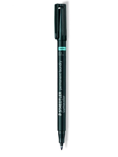 Pisak do tkanin Lumocolor laundry, F, wodoodporny, czarny, blister, Staedtler S 319 LM F-9 Pisak do tkanin Lumocolor laundry, F, wodoodporny, czarny, blister, Staedtler S 319 LM F-9