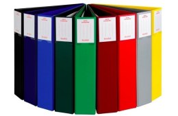 Segregator do akt osobowych 6,5 cm 2r/d52 niebieski TD-16-03 BIURFOL