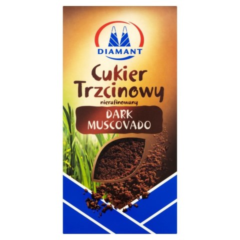 Cukier DIAMANT trzcinowy Dark Muscovado 500g Cukier DIAMANT trzcinowy Dark Muscovado 500g