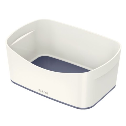 Pojemnik MyBOX bez pokrywki biało-szary LEITZ 52571001 Pojemnik MyBOX bez pokrywki biało-szary LEITZ 52571001