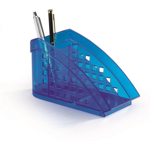 TREND Przybornik na biurko niebieski-przezro. 1701627540 DURABLE (X) TREND Przybornik na biurko niebieski-przezro. 1701627540 DURABLE (X)
