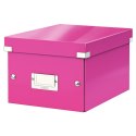 Pudło LEITZ C&S uniwersalne małe WOW różowe 60430023