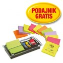 Zestaw promocyjny POST-IT_ Z-Notes (DS100-VP), podajnik Combi-Millenium+12 bloczków+zakładka (X)