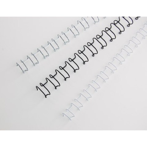 Grzbiety drutowe GBC A4 21L 14mm SLV (100szt) IB161438 Grzbiety drutowe GBC A4 21L 14mm SLV (100szt) IB161438