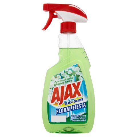 AJAX Płyn do mycia szyb 500ml Floral Fiesta ( zielony )rozpylacz 76688 AJAX Płyn do mycia szyb 500ml Floral Fiesta ( zielony )rozpylacz 76688