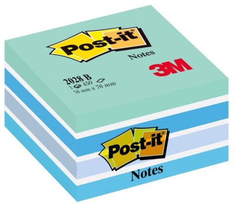 Bloczek 3M POST-IT 2028-B 76x76mm niebieski 450k FT510093212