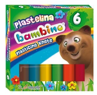 Plastelina 6kol.STANDARD BAMBINO *1727 MAJEWSKI Plastelina 6kol.STANDARD BAMBINO *1727 MAJEWSKI