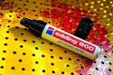 Marker E-800 EDDING czerwony końcówka ścięta 12 mm (X)