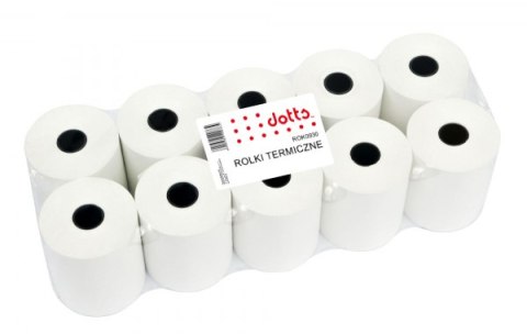 Rolki termiczne DOTTS 57x20mm (10szt) BPA FREE Rolki termiczne DOTTS 57x20mm (10szt) BPA FREE