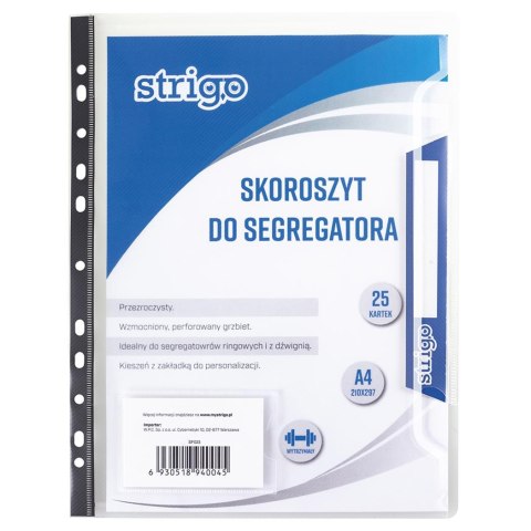 Skoroszyt PP A4 SF023 STRIGO Skoroszyt PP A4 SF023 STRIGO