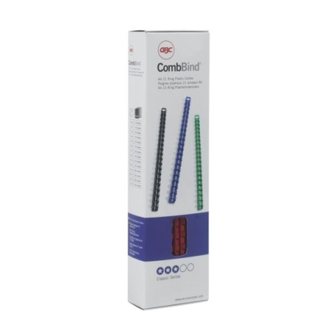 Grzbiety do bindowania plastikowe GBC Combs, A4, 14 mm, czarne , 100 szt., 4028178 Grzbiety do bindowania plastikowe GBC Combs, A4, 14 mm, czarne , 100 szt., 4028178