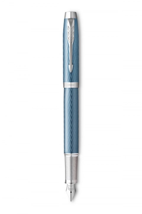 Pióro wieczne (F) PARKER IM PREMIUM BLUE GREY CT 2143651, giftbox PARKER