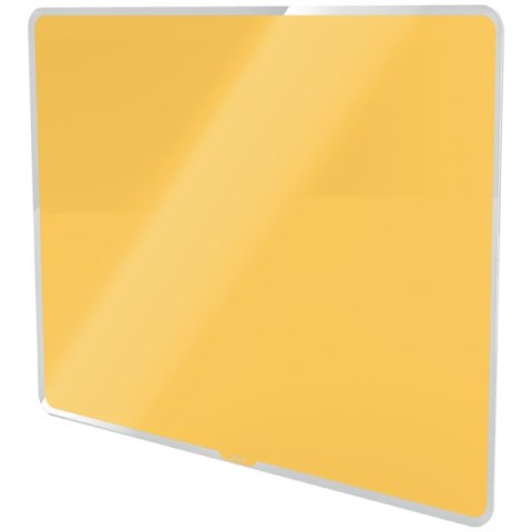 Szklana tablica magnetyczna Leitz Cosy 80x60cm, żółta, 70430019 Szklana tablica magnetyczna Leitz Cosy 80x60cm, żółta, 70430019
