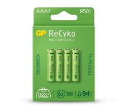 Akumulatorki AAA HR3 950 mAh 4szt. GP RHC103E001