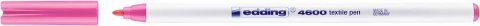 Marker do tkanin okrągła końcówka 1 mm różowy Edding 4600/009/R Marker do tkanin okrągła końcówka 1 mm różowy Edding 4600/009/R