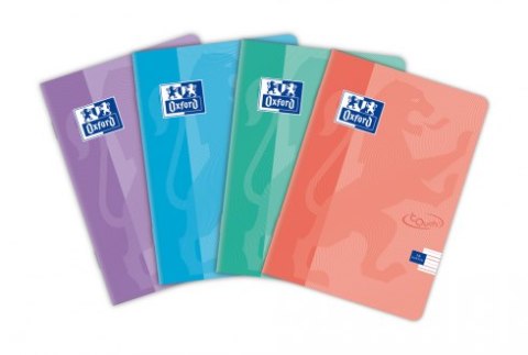Zeszyt TOUCH PASTEL A5 16k 90g linia podwójna kolorowa 400150843 OXFORD Zeszyt TOUCH PASTEL A5 16k 90g linia podwójna kolorowa 400150843 OXFORD