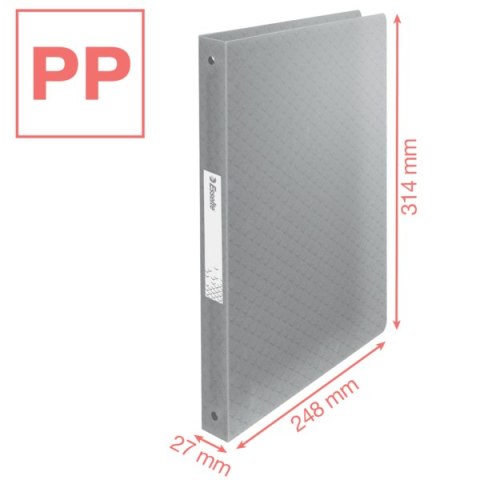 Segregator ringowy Esselte ColourBreeze, 4 RR, 25 mm, niebieski 626247