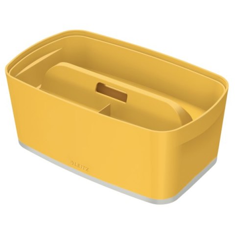MyBox Cosy mały pojemnik z pokrywką, żółty Leitz 52630019 MyBox Cosy mały pojemnik z pokrywką, żółty Leitz 52630019