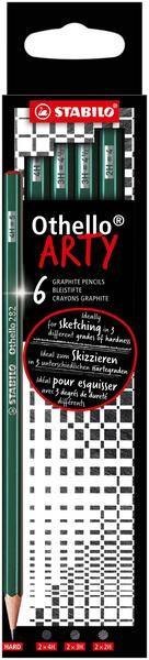 Ołówek STABILO OTHELLO Hard 6szt. ARTY twardy 282/6-21-2-20