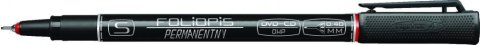 Foliopis permanentny RYSTOR 0.4 FS-4/B czerwony 436-001 Foliopis permanentny RYSTOR 0.4 FS-4/B czerwony 436-001