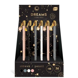 Ołówek z zawieszką HB pencil DREAMS INTERDRUK SALE mix kolorów