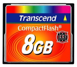 Karta pamięci CF TRANSCEND 8GB TS8GCF133