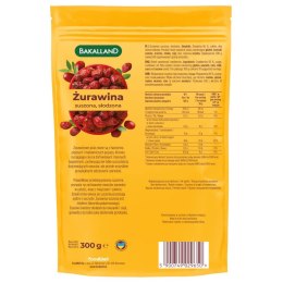 Żurawina 300g BAKALLAND