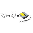 Ekologiczne karteczki samoprzylepne R330-1B Post-it_ Z-Notes z certyfikatem PEFC Recycled, Żółte, 76x76mm, 6 bloczków po 100 kar