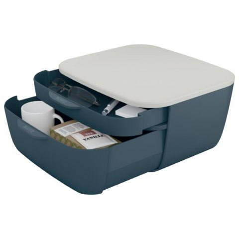 Pojemnik z szufladami Leitz Cosy, szary 53570089 Pojemnik z szufladami Leitz Cosy, szary 53570089
