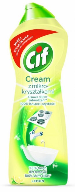 CIF Mleczko czyszczące 780ml Lemon z mikrokryształkami 809910