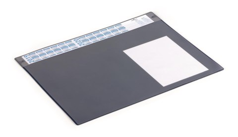 Podkład na biurko z przezroczystą okładką i kalendarzem 650x520mm granat, DURABLE (2024-2027r) 720507 Podkład na biurko z przezroczystą okładką i kalendarzem 650x520mm granat, DURABLE (2024-2027r) 720507