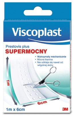 Plaster do cięcia VISCOPLAST Uniwersalny, PRESTOVIS PLUS, SUPERMOCNY, 6cmx1m