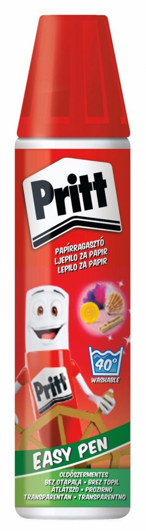 Klej w płynie Pritt Easy Pen 40g bezbarwny, HENKEL 1442320 Klej w płynie Pritt Easy Pen 40g bezbarwny, HENKEL 1442320