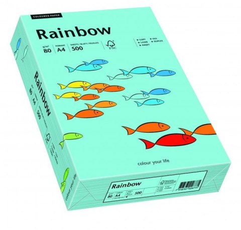 Papier xero kolorowy RAINBOW morski R84 88042717 Papier xero kolorowy RAINBOW morski R84 88042717