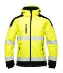 SOFTSHELL WSTAWKA CZARNA BF010 - Żółty 3XL.