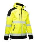 SOFTSHELL WSTAWKA CZARNA BF010 - Żółty 3XL.