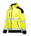 SOFTSHELL WSTAWKA CZARNA BF010 - Żółty XL